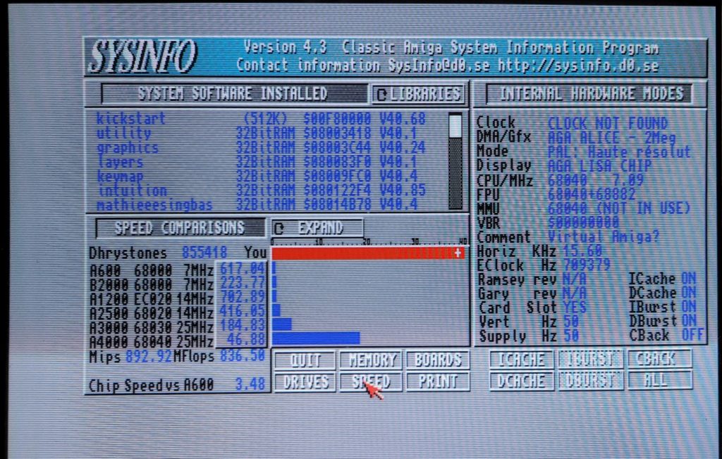 Purchase and Install a PiStorm32 Lite CPU Accelerator for Your Amiga 1200 32-Bit Computer (30-60