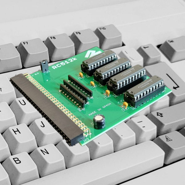 Extension mémoire 512Ko pour Amiga 500 et 500 Plus