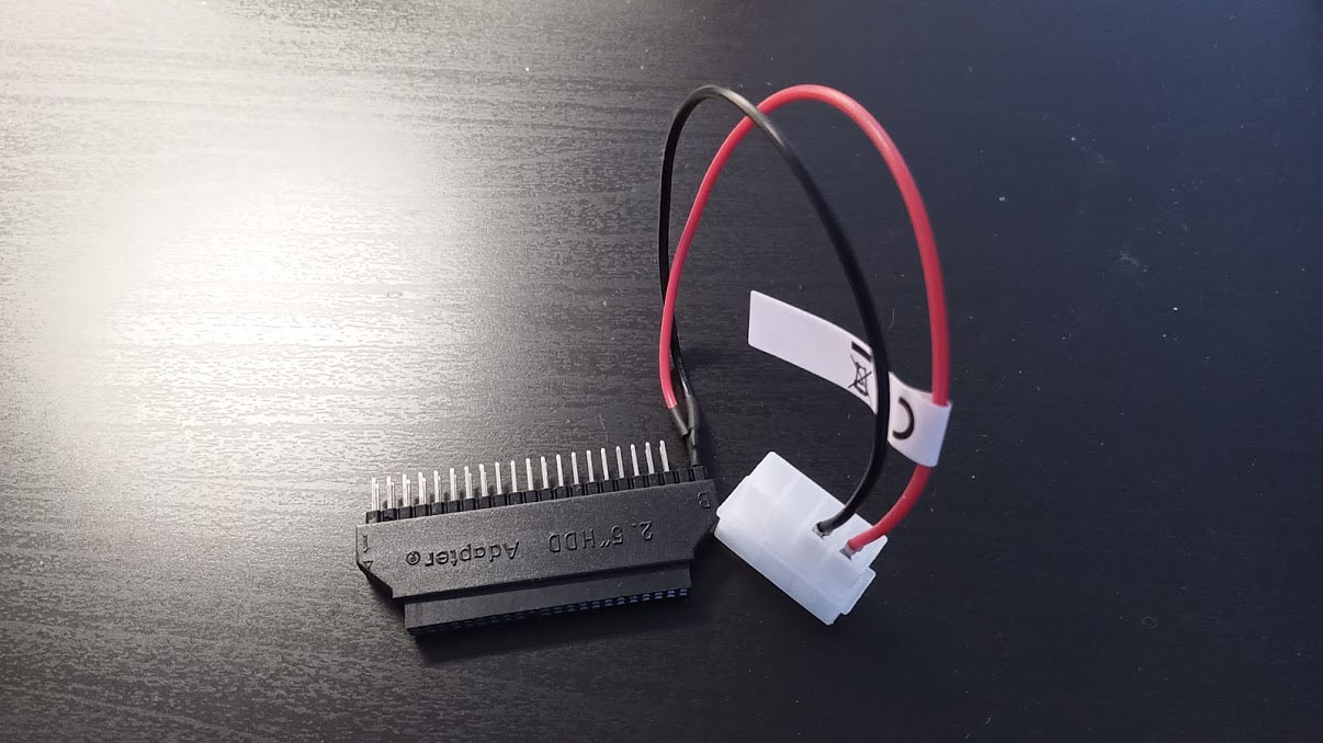 Adaptateur IDE 2,5″ (44pin) vers Compact Flash avec nappe IDE – MicroMiga