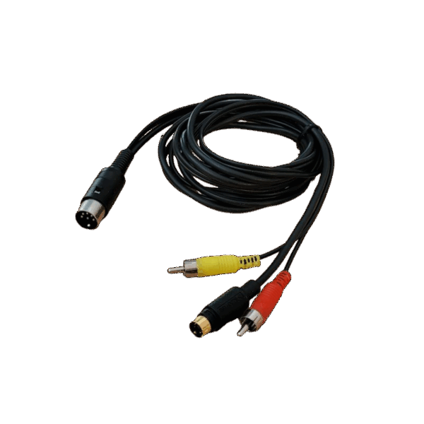 Câble S-Video+AV Pour C64/C128/VIC20/...
